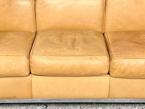 Cassina LC2 Ledersofa Design Le corbusier Natural Leather - Bild 10 von 15