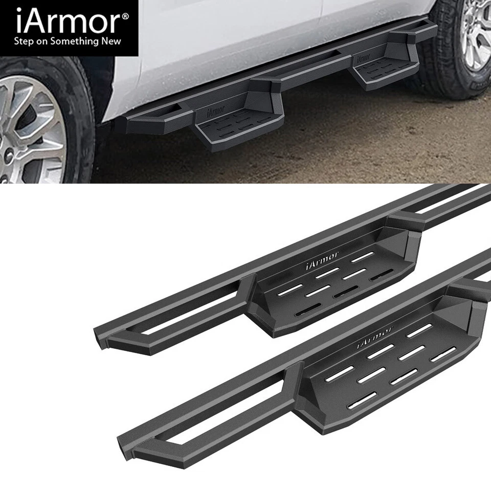iArmor Pocket Steps Steel Armor for 05-20 Chevy Suburban GMC Yukon XL Avalanche Foto 2 de 4