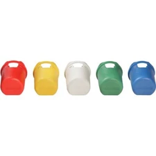 Shure WA617M Radome Multi-Colored ID Kit for Axient Handheld Transmitters 6 Pack