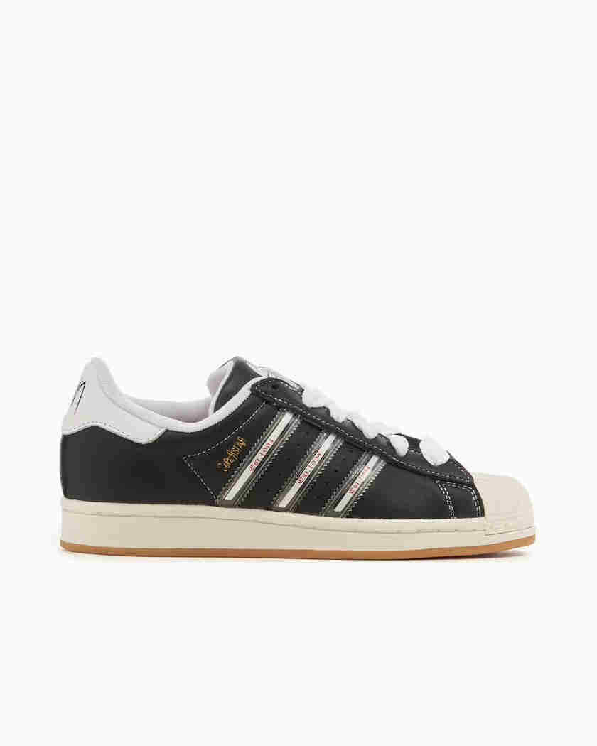 adidas x KoRn ☆ SUPERSTAR ‘Black’ BUY Korn X Adidas Superstar Black / Off White | Kixify
