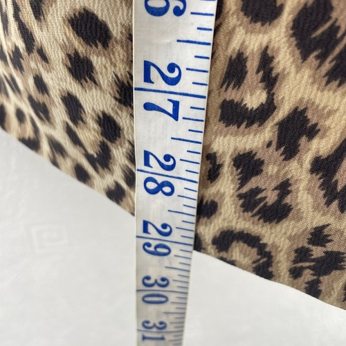 Pieces Leopard Print Blazer, 3/4 Sleeve, Size M, Natural Brown, RRP £43 - Picture 15 of 15