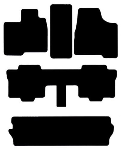 TOYOTA SIENNA 2004-2010 FACTORY CUSTOM FIT CARPET FLOOR MAT MATS 5PCS 3 COLORS - Bild 6 von 11
