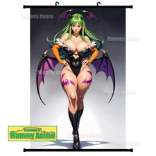 Art Poster Role Morrigan Demon Wall Scroll Anime Painting 60x90cm Room Decor