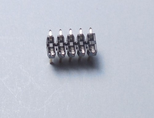 Qty(10) NOS Samtec TSM-105-01-S-DV Board-To-Board Header 10-Pin 2-Row Gold SMT - Picture 3 of 6