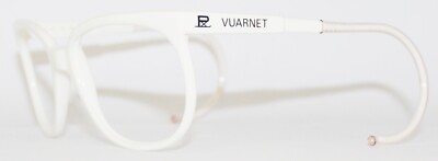 Brille Weiß Vintage Retro Vuarnet 002 Fassung Optisch Ersatz