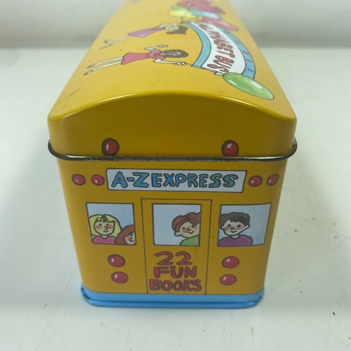 A-Z Alphabet Bus Tin Box Set 22 Books Flying Frog Publishing - Picture 4 of 6