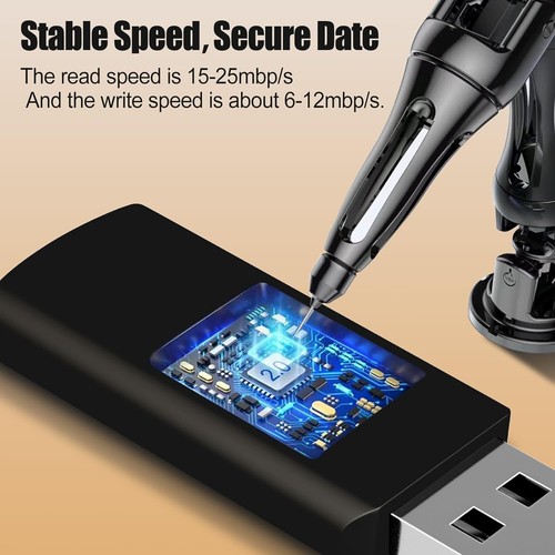 100 Pack 2GB USB Flash Drives with Lanyards - Elegant Gold for Storage & Backup - 第 4/9 張圖片