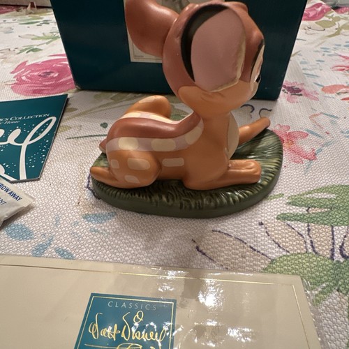 WDCC Disney Bambi Figurine The Young Prince 2004 in Box with COA - Picture 7 of 10
