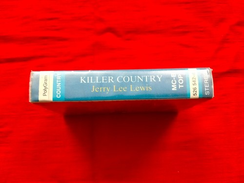 Jerry Lee Lewis Killer Country RARE Cassette tape INDIA Clamshell indian 1995 - Picture 2 of 4
