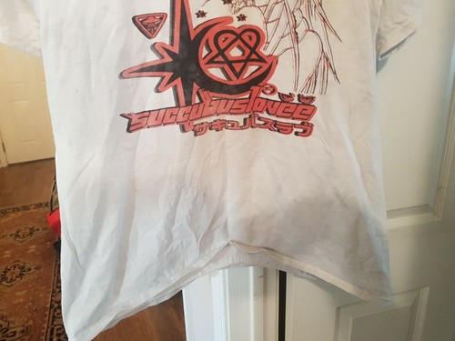 Deadman Wonderland Succubus Lovee Size Large T-shirt No Tag Stained - Picture 4 of 9