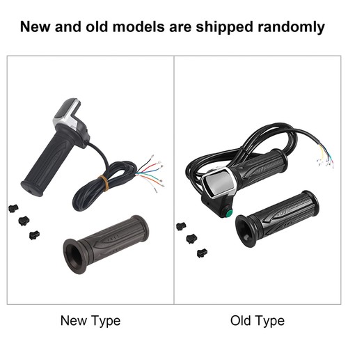 1Pair Waterproof LCD Display Throttle Handlebar Grip for Electric Bike Scooter - Picture 15 of 15