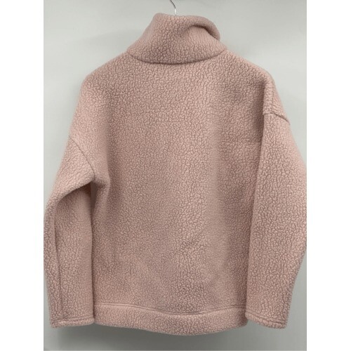 J. Crew Fleece Jacket Teddy Pile Women Small Pink Pullover - Picture 8 of 12