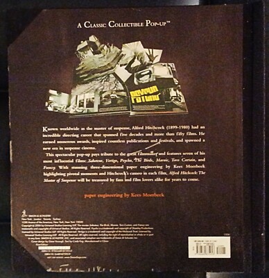 Alfred Hitchcock : The Master of Suspense: POP UP Book / Kees