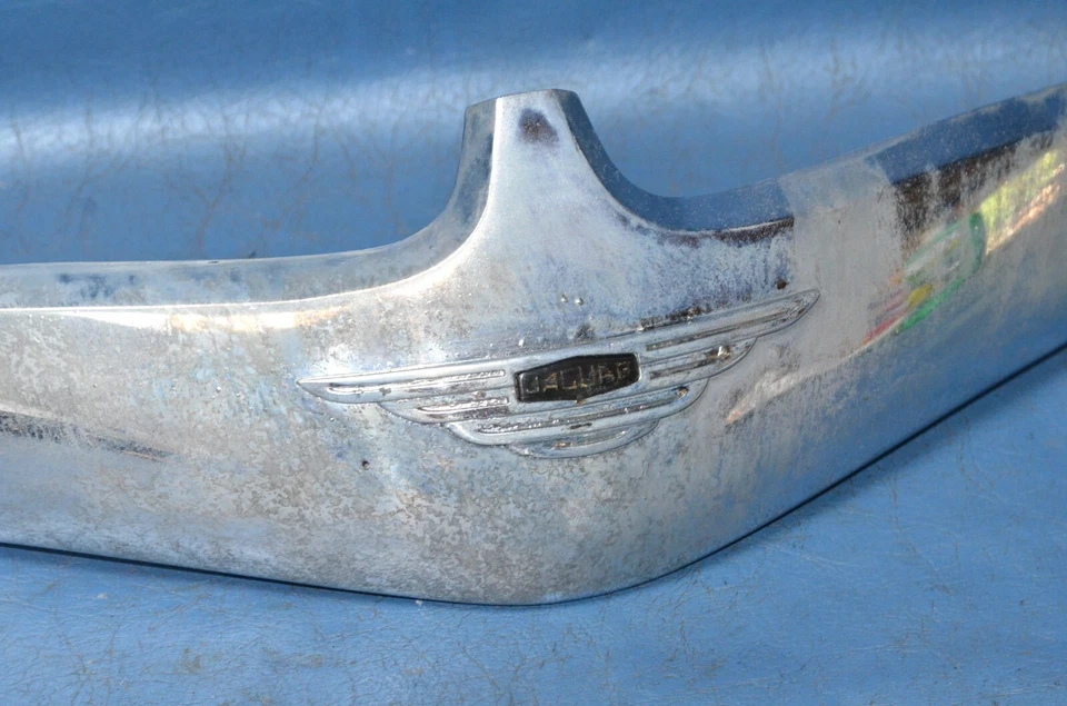 Jaguar MK VIII 8 Mark IX 9 cromo capó parrilla bisel superior berlina MK9 MK8 OEM Foto 4 de 4