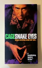 Snake Eyes VHS Nicolas Cage Gary Sinise, John Heard 1998 Suspense Free Shipping