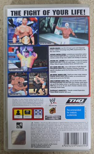 WWE Smackdown vs Raw 2006 - Sony PSP Playstation Portable Game - CIB Tested - Picture 2 of 3