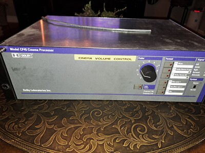 Manuel Technique Dolby CP55 – Guide D'utilisation Processeur Cinéma