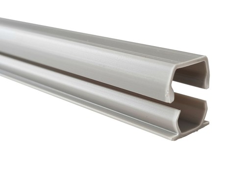 Canal de cable gris 8x9mm 1m autoadhesivo (conector disponible) - Imagen 2 de 4