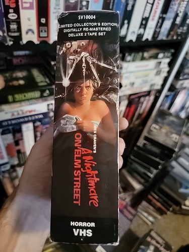 A Nightmare On Elm Street 1984 VHS Rare Hard To Find Limited Collector's Edition - Picture 4 of 7