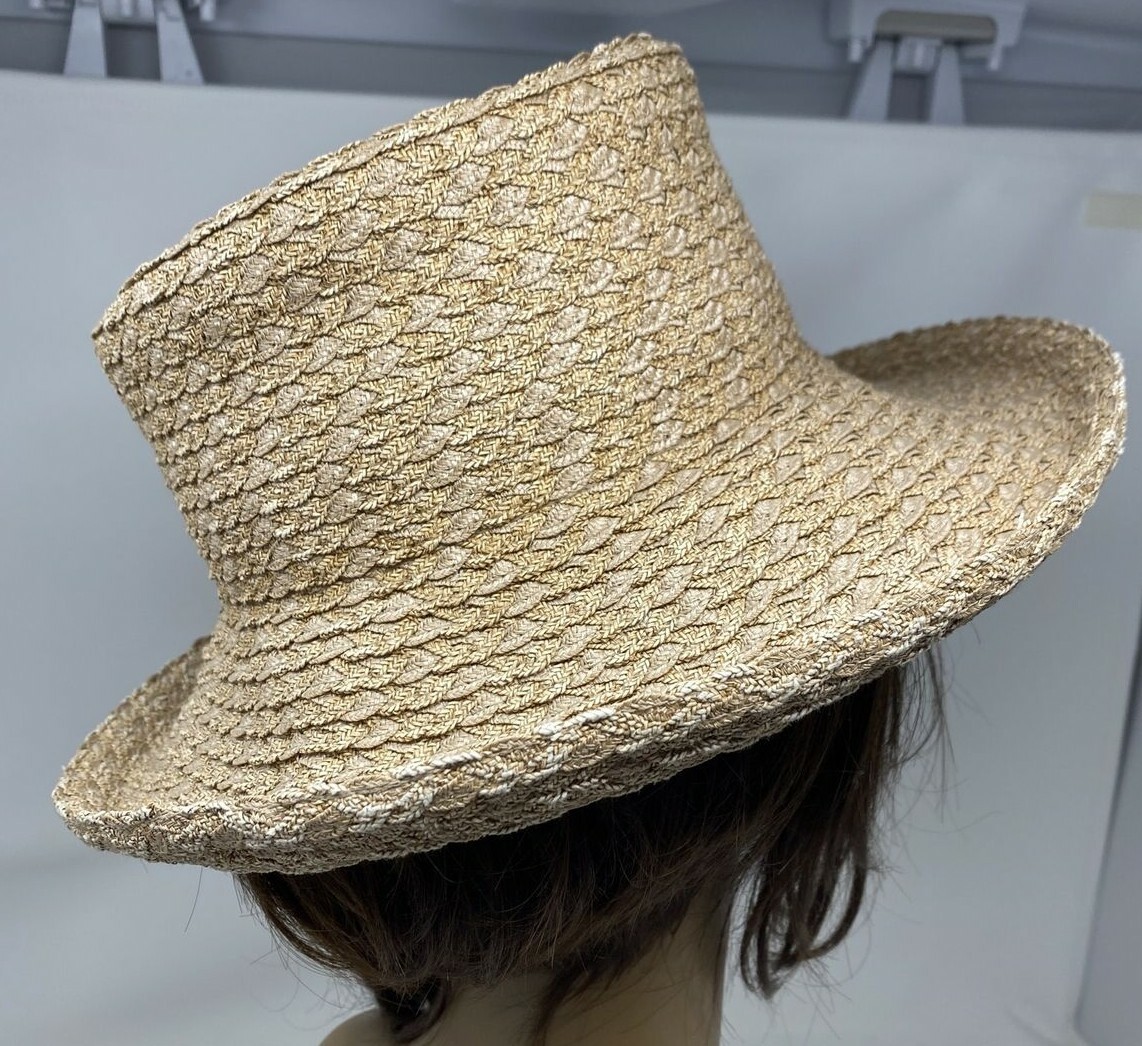 Eric Javits Tan/Beige/Peanut Softia Bucket Style … - image 4