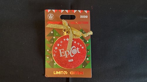 New Disney Pin 2020 Gingerbread Collection, Epcot, Figment, LE 3000
