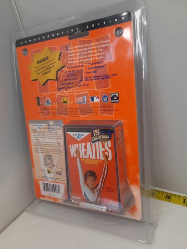 Mary Lou Retton 1999 Wheaties Cereal Box 24k Signature Olympian COA - Picture 8 of 9