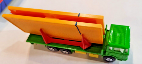 MATCHBOX SUPER KINGS K-13 DAF BUILDING TRANSPORTER CASA modelo de camión vintage - Imagen 10 de 11