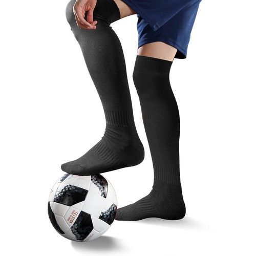 Men Sports Football Baseball Soccer Long Over Knee High Socks Hockey Unisex Gift - Foto 13 di 40