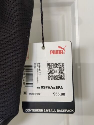 Puma Contender 2.0 Ball Backpack 858082 02 NWT - Picture 3 of 7