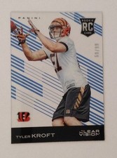 2015 Clear Vision TYLER KROFT RC BLUE #59/99 Made Panini Acetate BENGALS #162