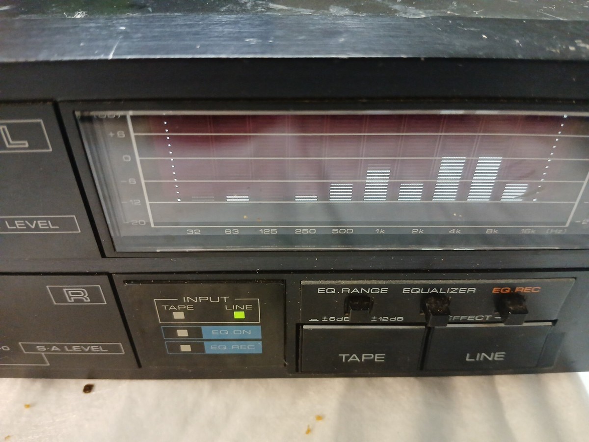 Kenwood Ge-700 Left And Right Independent Stereo Graphic
