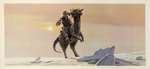 1980 Ralph McQuarrie Star Wars Empire Strikes Back Impresiones ~ 21"x93/4" - Elección de 24 - Imagen 4 de 27