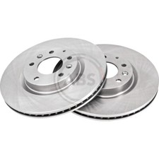 A.B.S. 2x Bremsscheibe vorne 303 belüftet für Mazda RX-8 SE FE 17694