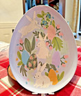 Disney Pottery Barn holiday Plate Peter rabbit Easter Bunny party gift floral -