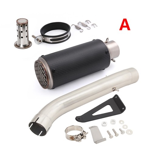 Silenciadores de carbono para sistema de escape de enlace medio para Aprilia Tuono V4 1100 2017-2020 - Imagen 3 de 13