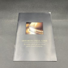 NEW 1994 INFINITI SALES BROCHURE MINT ORIGINAL 26 PAGE  7-3/4" X 11" 