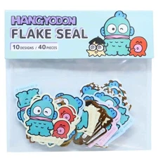 Flake Sticker Set - "Hangyodon" by Sanrio Daiso Japan