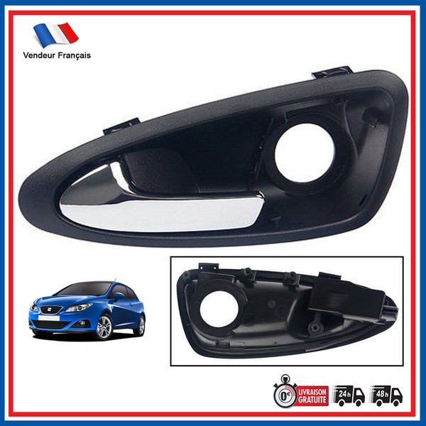 Griff Chrom Innen Vorne Links FüR Seat Ibiza 6J0837113A 6J1837113A-image