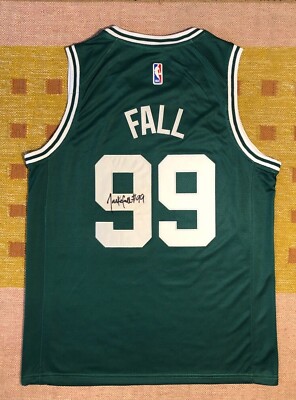 Tacko Fall Signed Autograph Boston Celtics Jersey NBA USA UCF