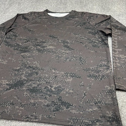 COLUMBIA Mens PFG Super Terminal Tackle Long Sleeve T-SHIRT Size 2XL - Picture 2 of 10