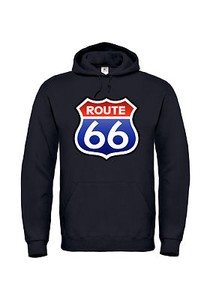 FELPA ROUTE 66 CON CAPPUCCIO IDEA REGALO NATALE 2016 ANCHE BAMBINO | eBay