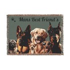 Animal Lovers customizable Woven Blankets put your pets name(s) and face(s) 