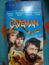 Rare Caveman (VHS 1993) Ringo Starr, Dennis Quaid, Shelley Long, John Matuszak