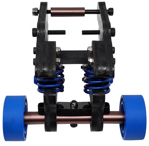 NEW NHX Wheelie Bar with BL Rubber Tires E-REVO 2.0 FREE US SHIP - Picture 3 of 7