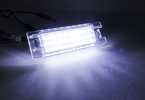 2x LED Nummernschild Licht weiß für Vauxhall Astra H J Corsa D Insignia - Bild 5 von 12