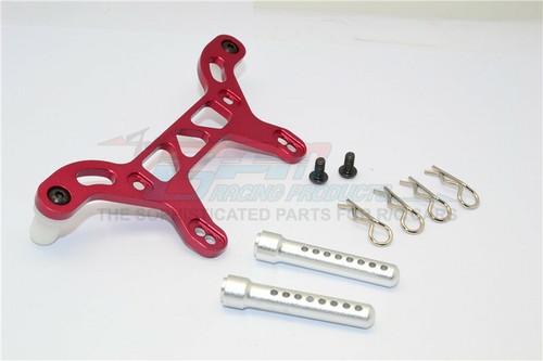 GPM CK032R ALLOY REAR BODY MOUNT WITH DELRIN POSTS RC 1/10 HPI CRAWLER KING - Picture 1 of 6