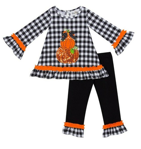 Rare Editions Baby Mädchen Ernte Kürbis Tunika & Legging Set-Größe-18M oder 24M - Bild 4 von 5