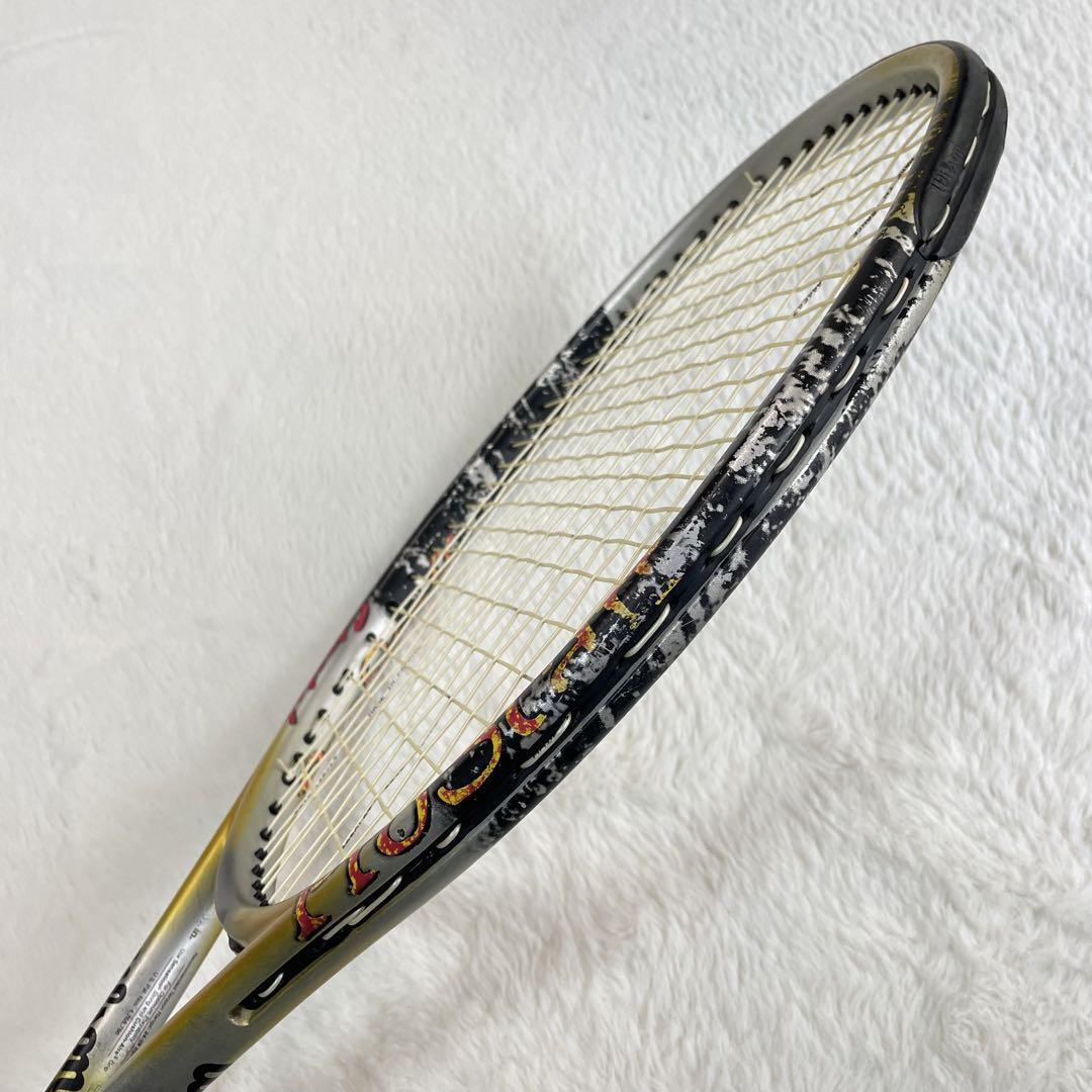テニスの王子様 切原赤也 WILSON PROSTAFF 5.5 STRETCH ☆テニプリ切原赤也使用/Wilson PRO STAFF 5.5 STRETCH - メルカリ