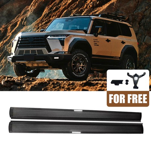 2Pcs Running Boards Fit For LEXUS GX 550 2024 2025 Side Steps Nerf Bars - Picture 1 of 6