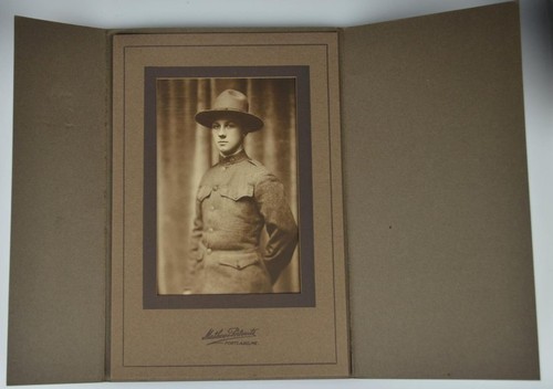 ANTIQUE c1918 PHOTOS DANIEL EMERSON GREEN, MAINE - AMERICAN EXPEDITIONARY FORCES - Picture 7 of 10